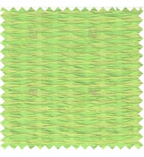 Yellow green pinch diamond pleat cushion cotton fabric 